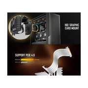 Antec LS Adjustable Vertical Bracket with 200mm PCI-E Riser Cable White