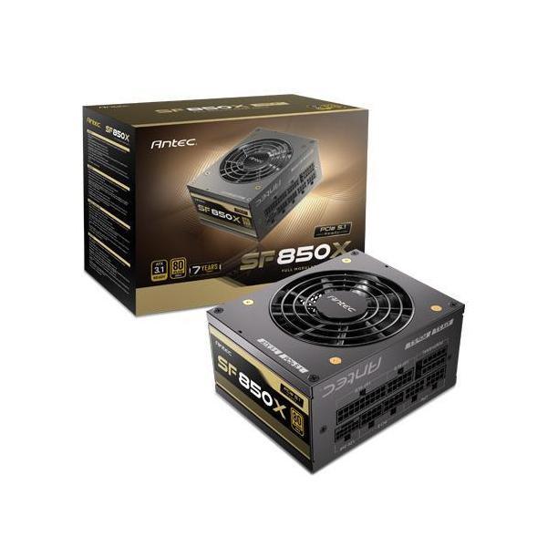 Antec SFX 850W 80+ Gold Fully-Modular ATX 3.1 PCI-E 5.1 Silent Power Supply