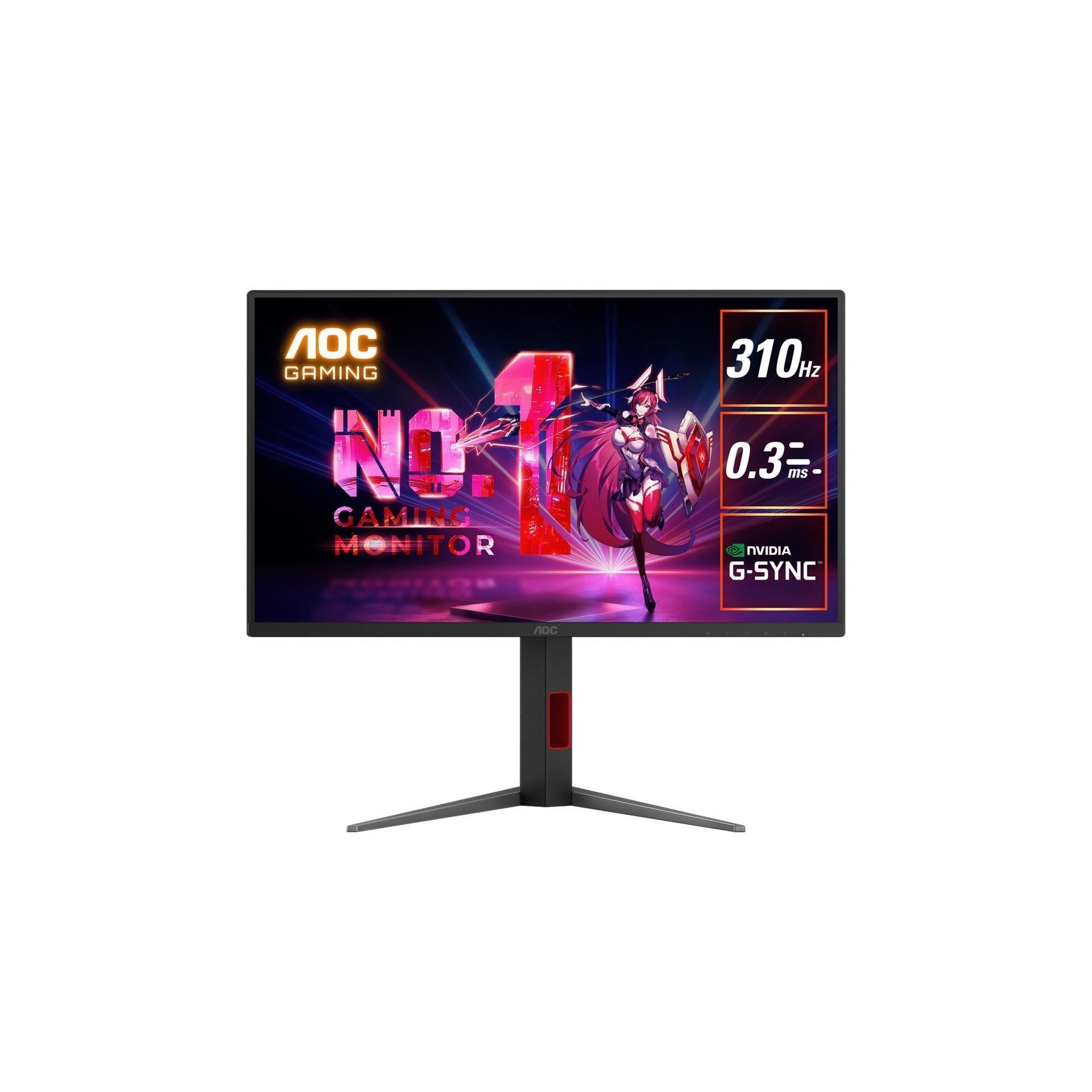 AOC 24.5" 310Hz IPS 1920x1080 Gaming Monitor