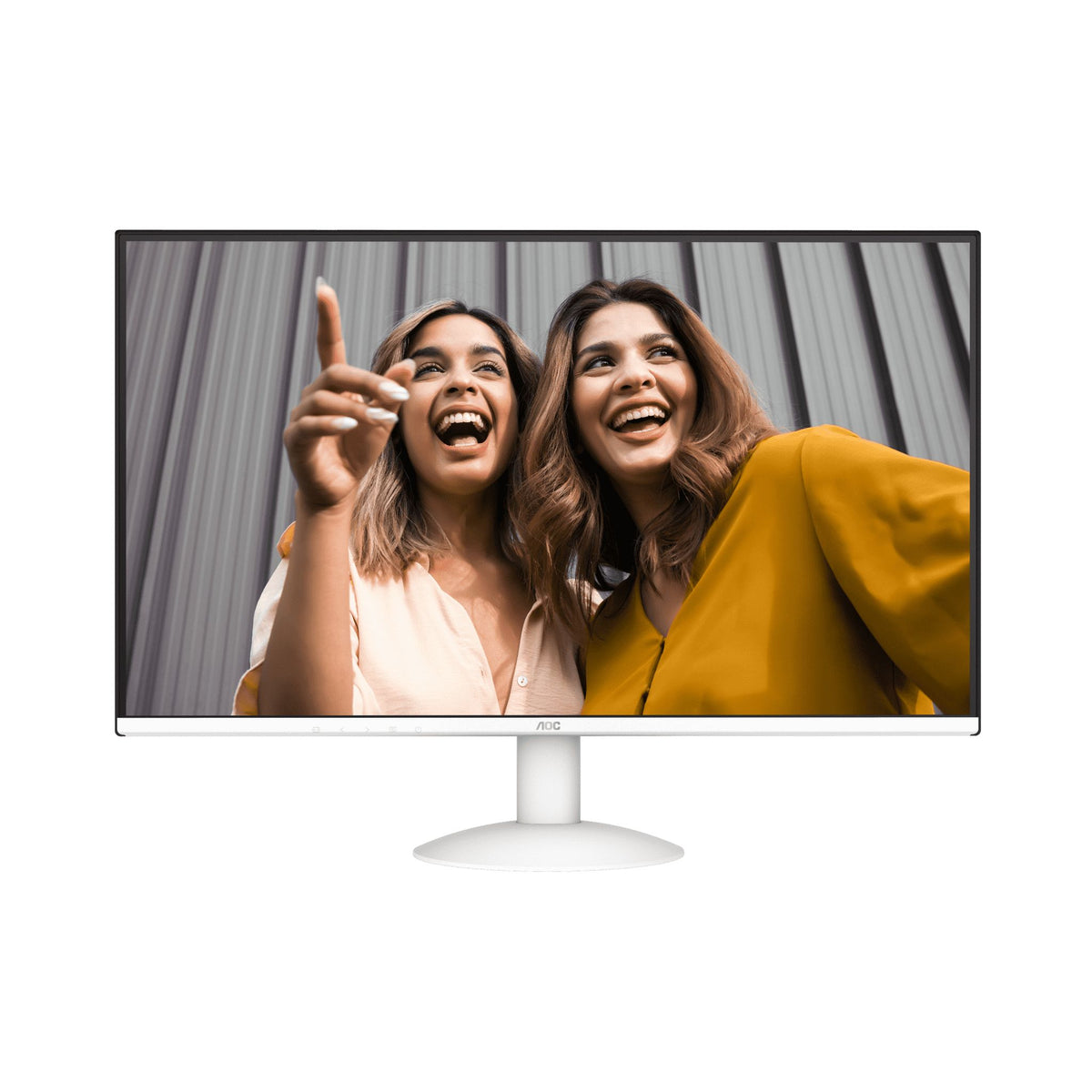 AOC 27" IPS FHD 120Hz 1ms VGA HDMI VESA Monitor Flicker Free White