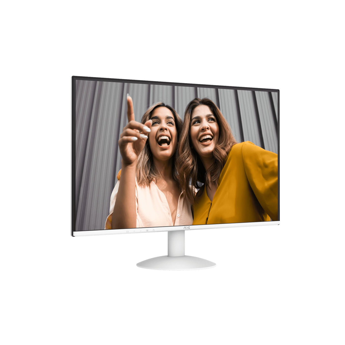 AOC 27" IPS FHD 120Hz 1ms VGA HDMI VESA Monitor Flicker Free White