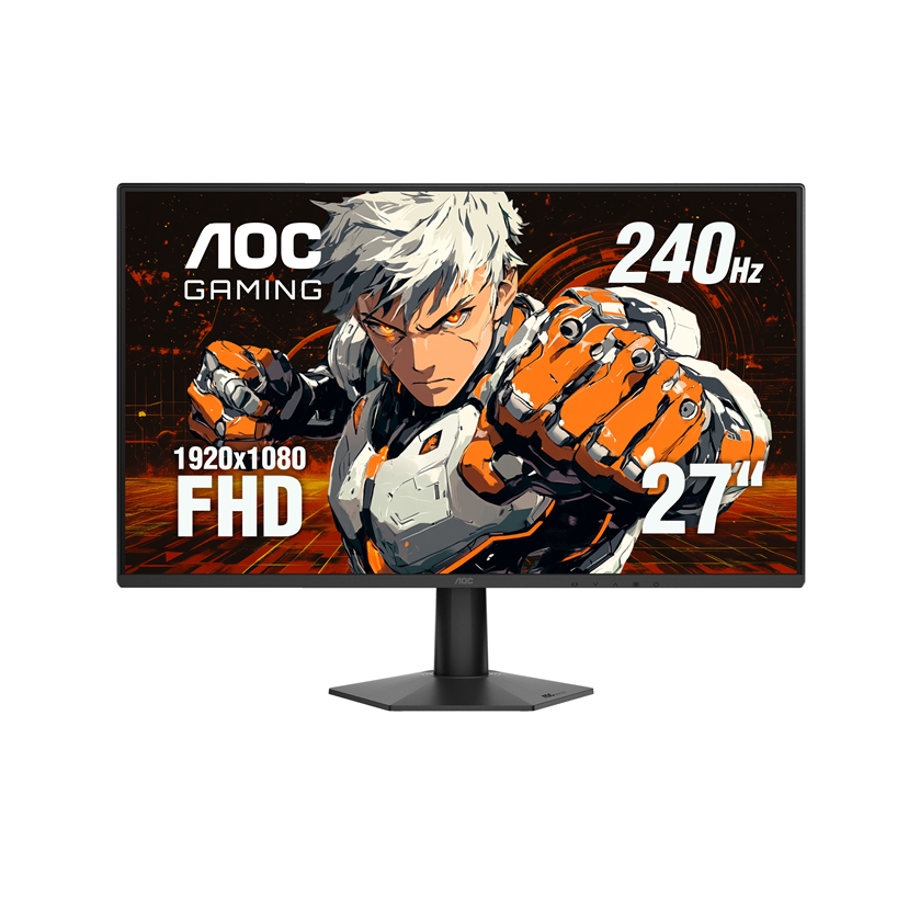 AOC 27G50Z 27" IPS FHD 240Hz 0.5ms Monitor DP 1.4 HDMI 2.0