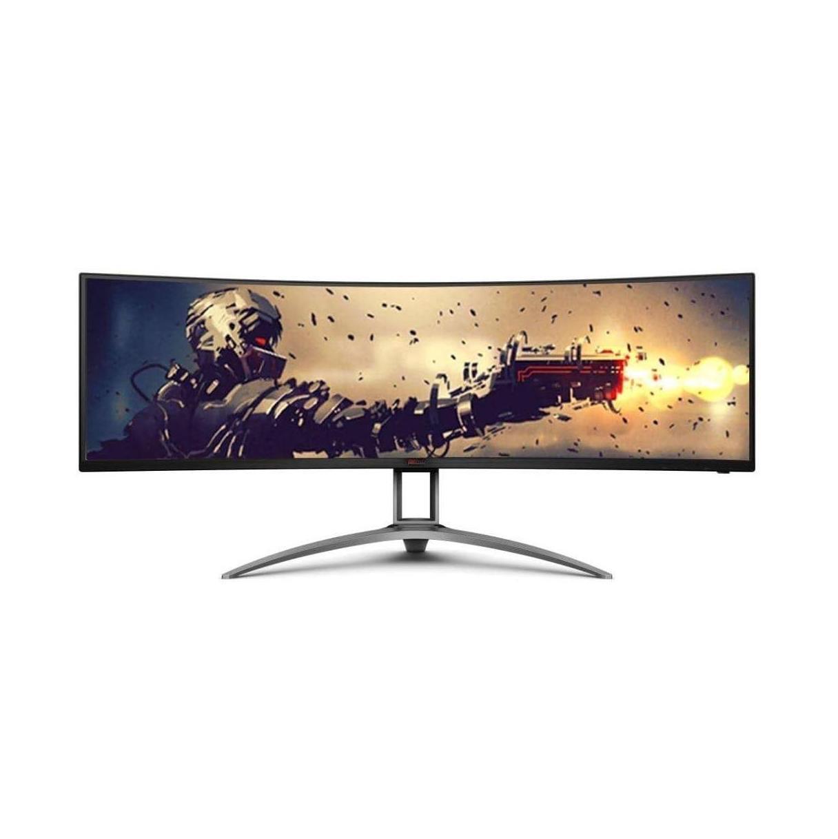 AOC 49" Curved 32:9 DQHD 165Hz Adaptive Sync HDR Monitor HDMI DP USB-C