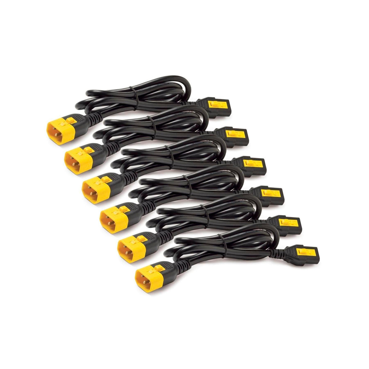 APC C13 to C14 1.2M Locking Power Cord Kit 6Pack