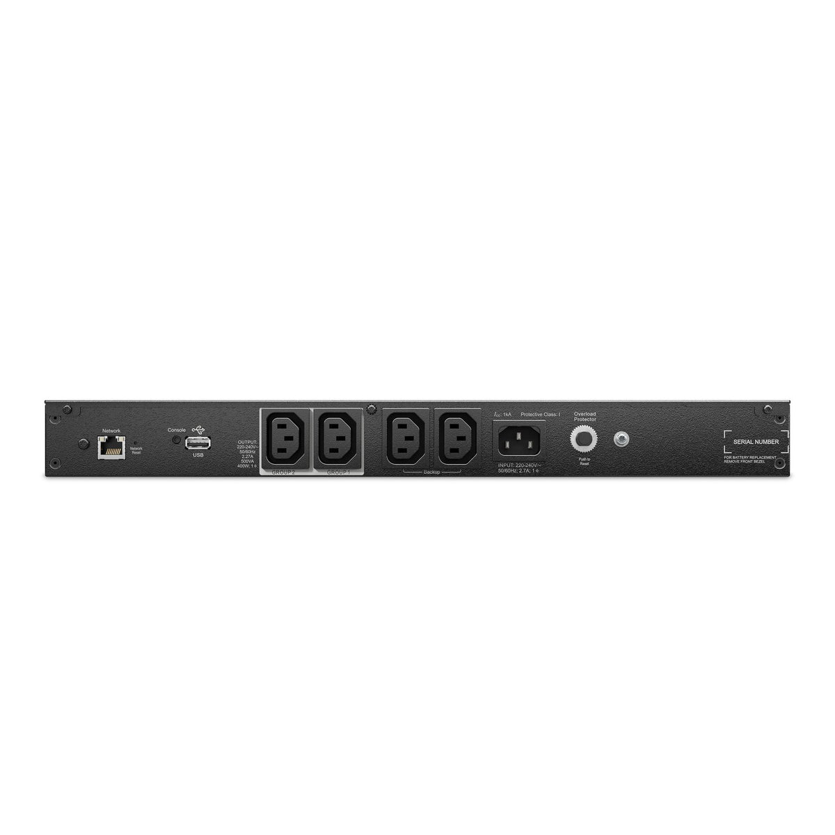 APC Smart-UPS 500VA Line Interactive 1U Rackmount 4x IEC C13 Outlets Li-Ion