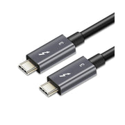 Astrotek 0.7m Thunderbolt 3 USB-C Data Sync Charge Cable Male to Male 40Gbps