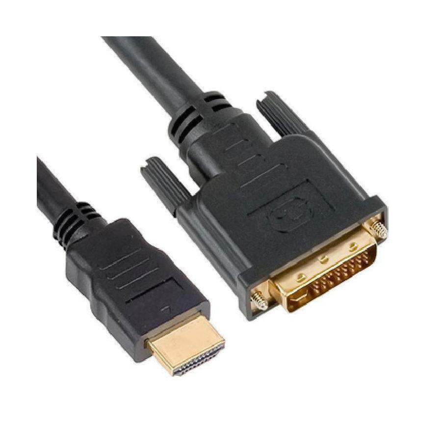 Astrotek 1m HDMI to DVI-D Adapter Cable Male to Male Gold Plated PVC Jacket