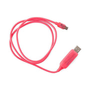 Astrotek 1m Micro USB Data Cable Pinkcharging cord for Samsung LG Android