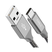 Astrotek 1m USB-A to USB-C Data Sync Charge Cable Silver