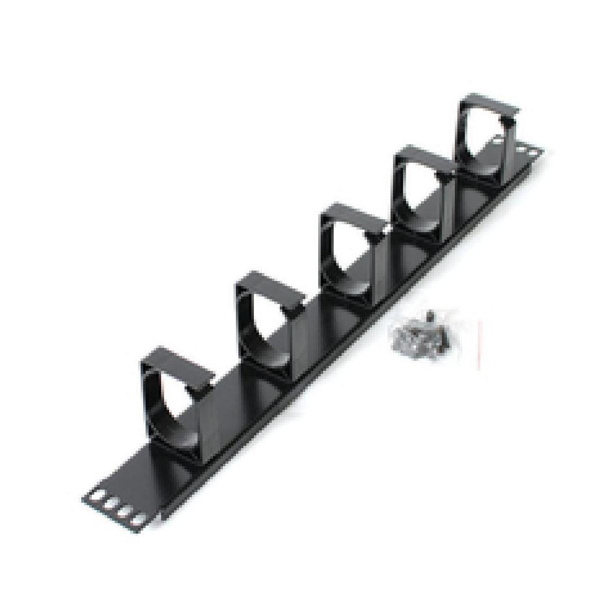 Astrotek 1U Rack Mount Cable Management Metal Panel