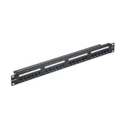 Astrotek 24 Ports UTP Patch Panel CAT6 RJ45 for 19" 1RU Rack Mount Data Netwo...