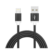 Astrotek 2M USB Lightning Data Sync Charging Cable Black for iPhone iPad iPod