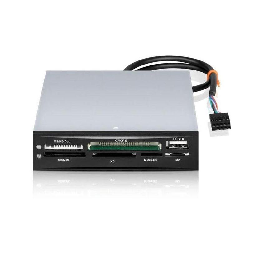 Astrotek 3.5" Internal Card Reader USB 2.0 Hub CF MS SD