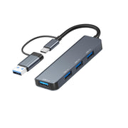 Astrotek 4-Port USB3.0 Hub with USB-A Adapter for USB-C
