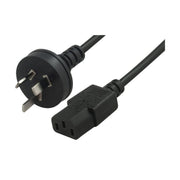 Astrotek AU Power Cable 2m Male Wall Plug to IEC C13 Black