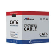 Astrotek CAT6 FTP Cable 305m Blue 23AWG Copper Solid Wire PVC Jacket