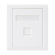 Astrotek CAT6 RJ45 Network Wall Face Plate Outlet 1 Port Kit