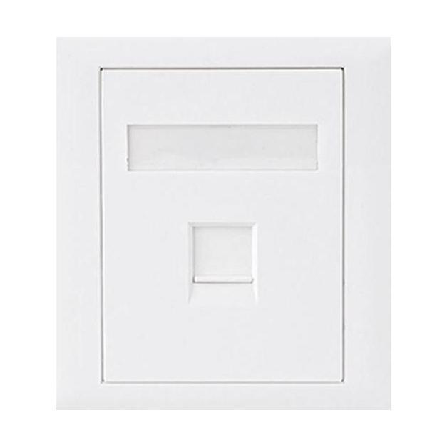 Astrotek CAT6 RJ45 Network Wall Face Plate Outlet 1 Port Kit