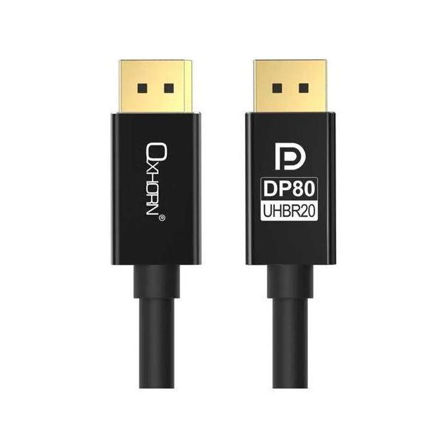 Astrotek DisplayPort 2.1 Cable 5m Male to Male 4K 16K@60Hz Gold-Plated Aluminum VESA Certified