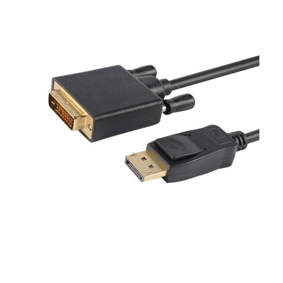 Astrotek DisplayPort DP to DVI-D 2m Male to Male Cable 1920x1200 Gold Plated