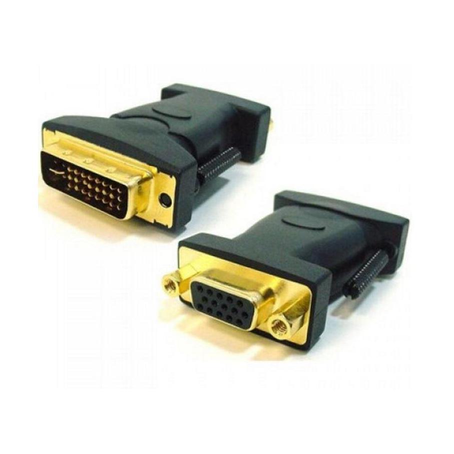 Astrotek DVI to VGA Adapter 24+5 Pins Male to 15 Pins Female Gold Plated