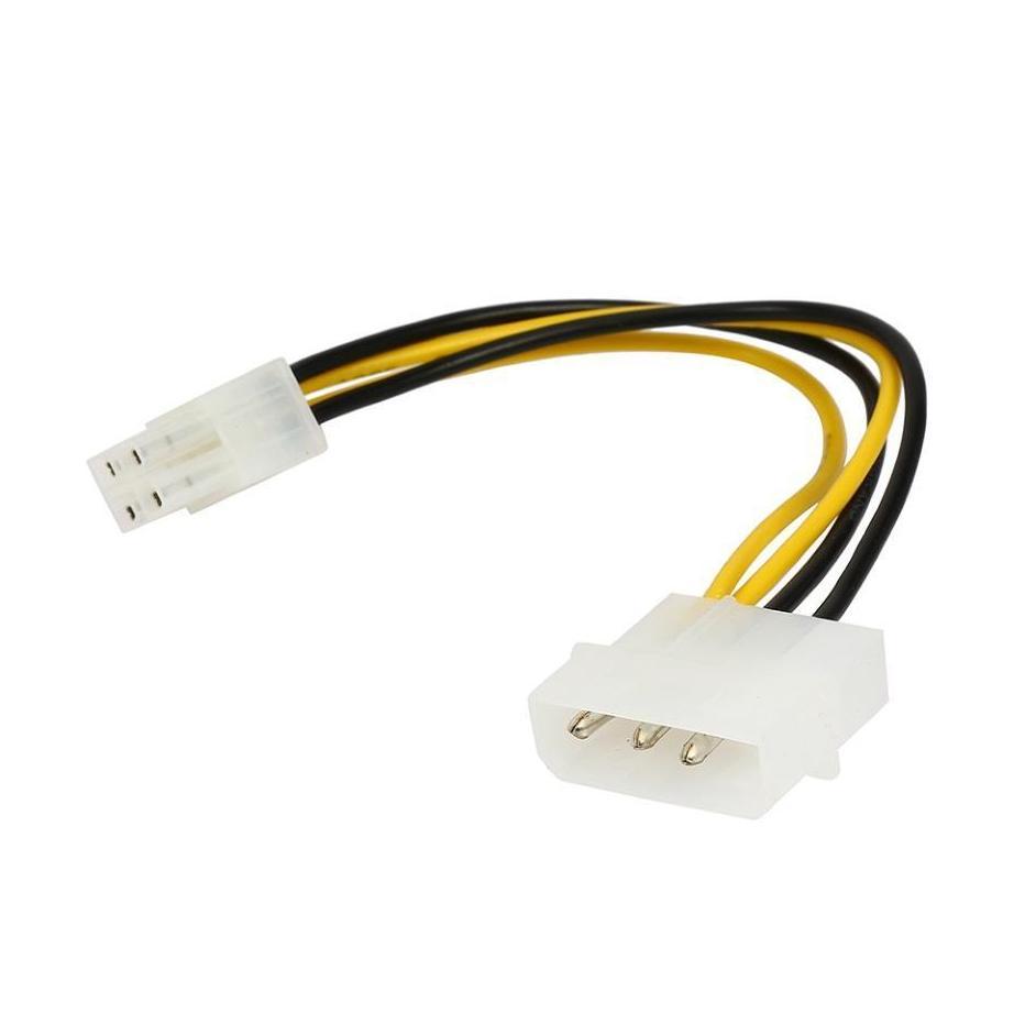 Astrotek Internal Power Molex 20cm 4pin to 8pin ATX EPS 12V Adapter Converter