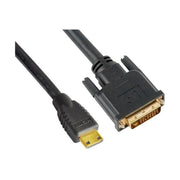 Astrotek Mini HDMI to DVI Cable 60cm Male to Male Gold Plated PVC Jacket