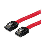 Astrotek SATA 3.0 Data Cable 30cm 7-pin Straight to 7-pin Straight Red Nylon Jacket