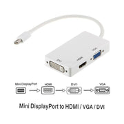 Astrotek Thunderbolt Mini DP to HDMI DVI VGA Hub Adapter