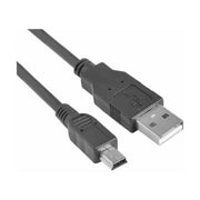 Astrotek USB 2.0 Cable 1m - Type A Male to Mini B 5 pins Male Black Colour RoHS