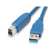 Astrotek USB 3.0 3m Type A to Type B Blue Printer Cable