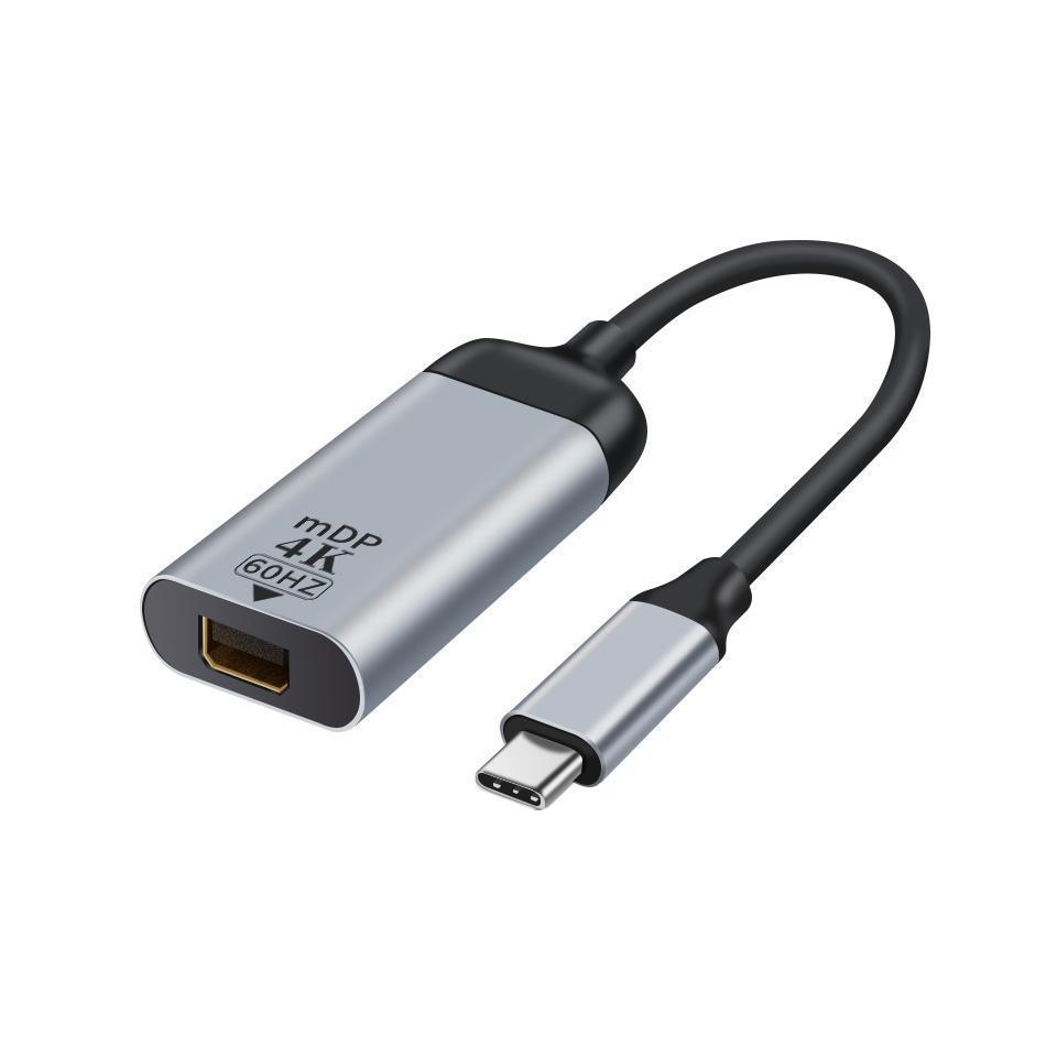 Astrotek USB-C to Mini DP Adapter 15cm 4K 60Hz