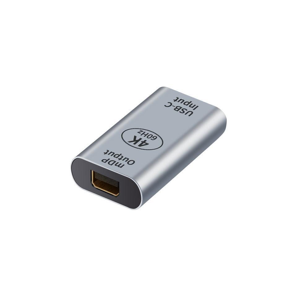 Astrotek USB-C to Mini DP Female to Female Adapter 4K@60Hz