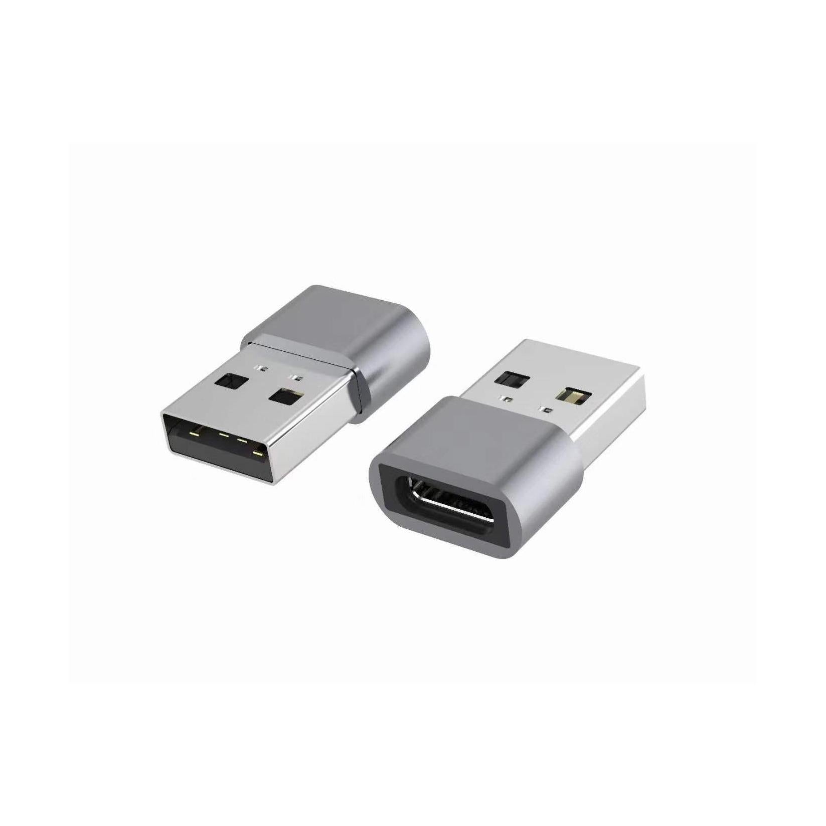 Astrotek USB-C to USB-A OTG Adapter Silver