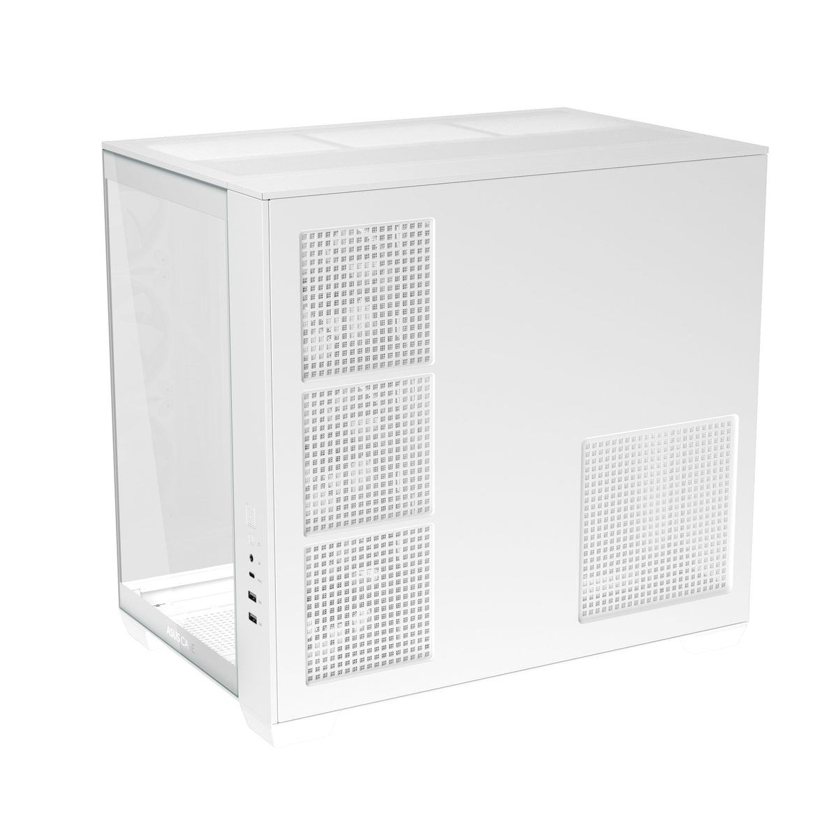ASUS A32 PLUS White ATX Case 360mm Radiator 420mm GPU Four ARGB Fans