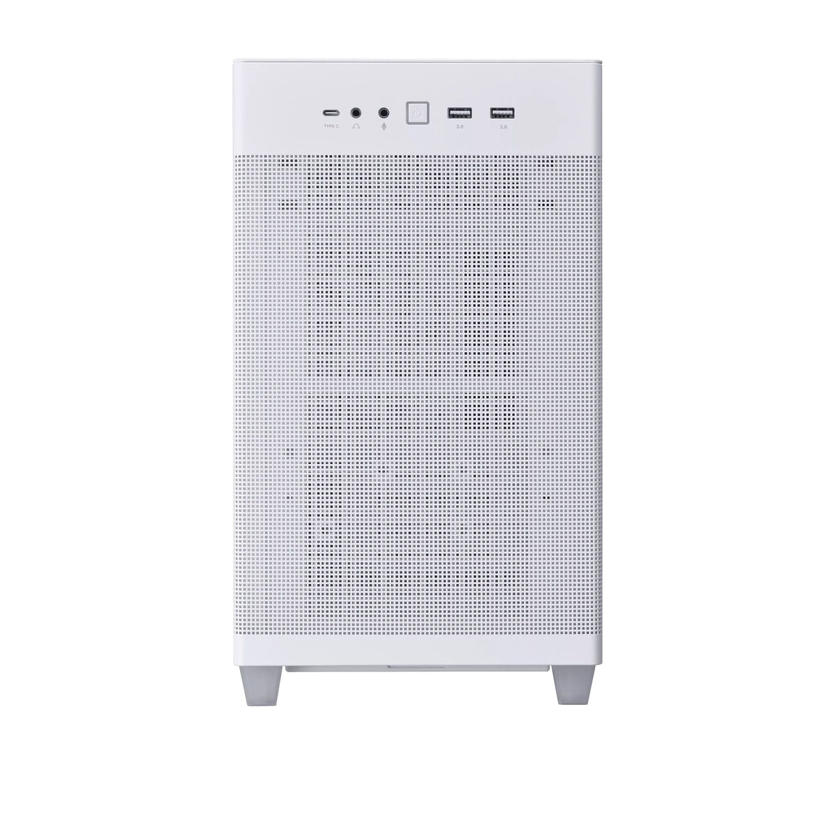 ASUS AP201 Prime Mesh White Edition MicroATX Case 360mm Cooler Support