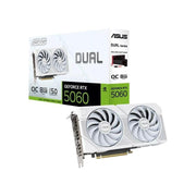 ASUS Dual GeForce RTX 5060 8GB GDDR7 3840 CUDA Cores PCIe 5.0 Graphics Card