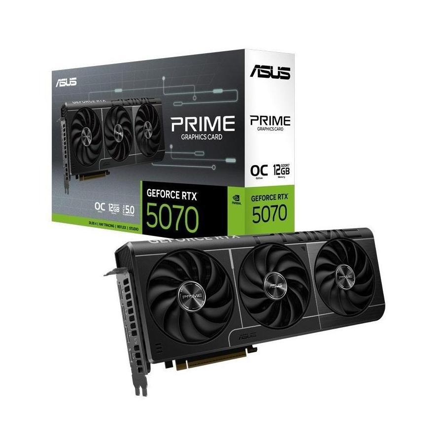 ASUS GeForce PRIME RTX5070-O12G 12GB GDDR7 2557MHz Graphics Card