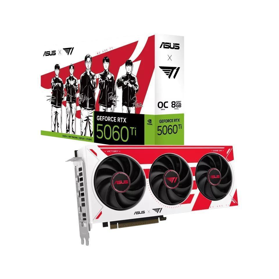 ASUS GeForce RTX 5060 Ti 8GB GDDR7 4608 CUDA PCIe 5.0 Graphics Card
