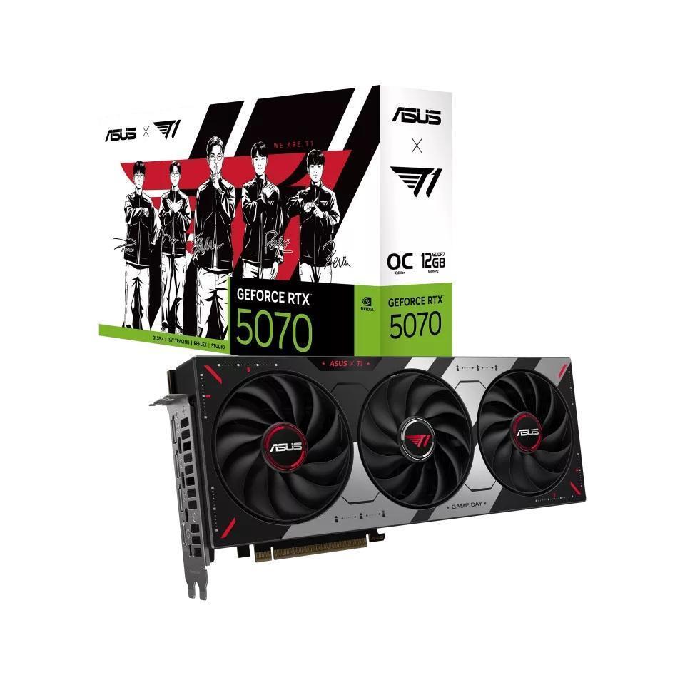 ASUS GeForce RTX 5070 12GB GDDR7 6144 CUDA 28Gbps PCIe 5.0 Graphics Card