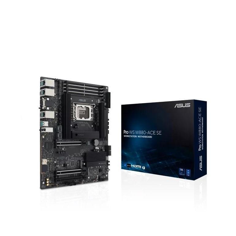ASUS Pro WS W880-ACE SE Intel W880 ATX LGA1851 DDR5 256GB ECC PCIe 5.0 4x M.2...