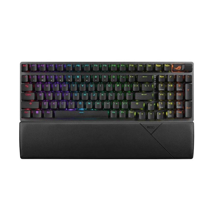 ASUS ROG STRIX SCOPE II 96 WL Snow Switch NX Wireless Gaming Mechanical Keybo...