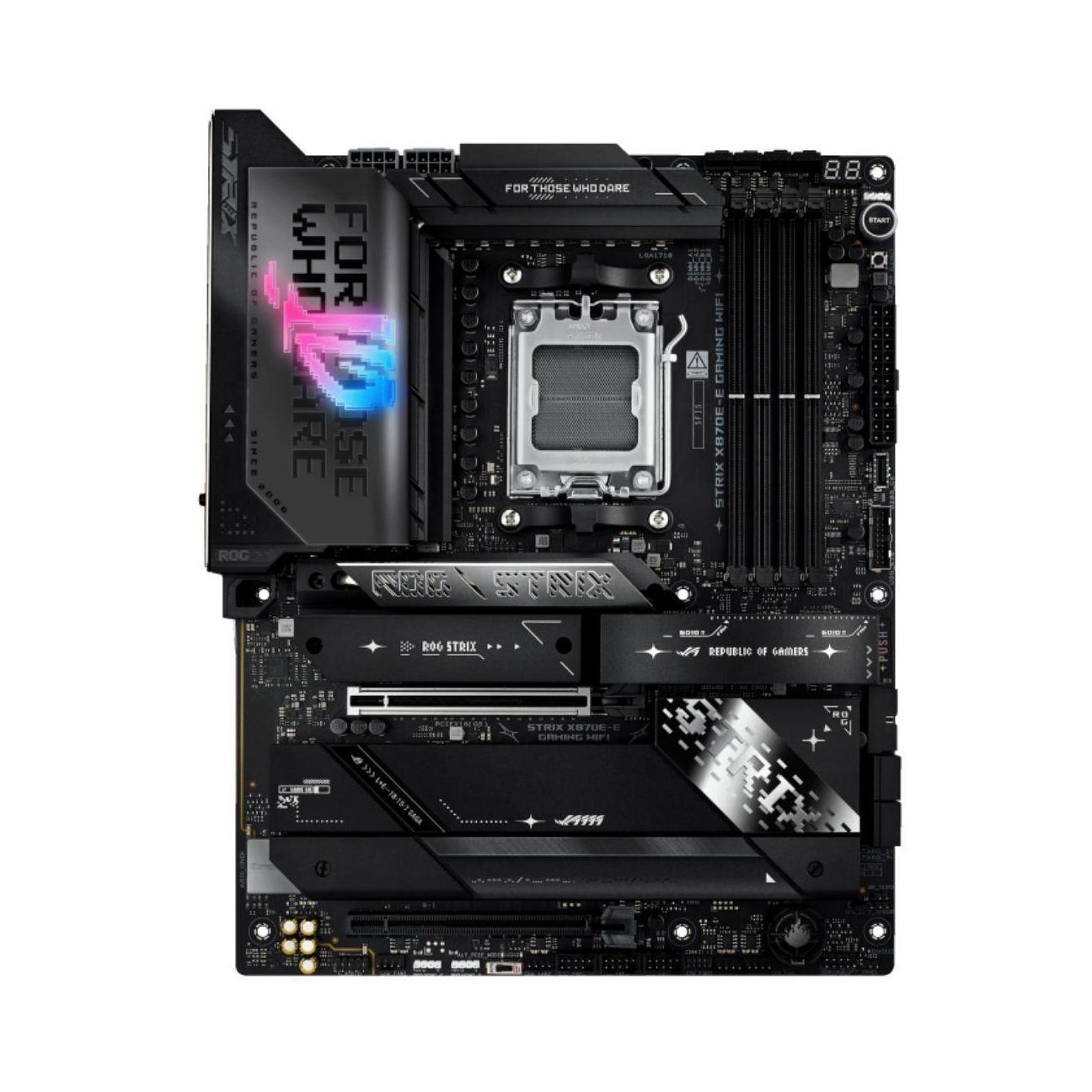 ASUS ROG STRIX X870E-E GAMING WIFI AM5 DDR5 192GB ATX Motherboard PCIe 5.0 Wi-Fi 7