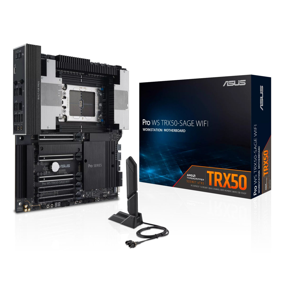 ASUS TR5 Workstation Motherboard CPU Overclocking Ready PCIe 5.0 M.2 10G LAN