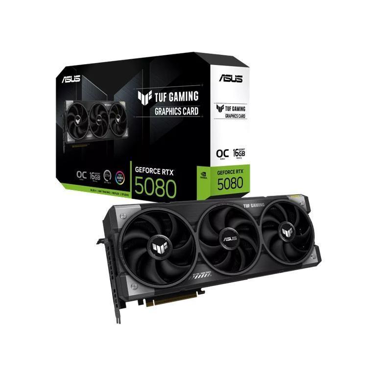 ASUS TUF Gaming RTX 5080 16GB GDDR7 2730MHz Graphics Card