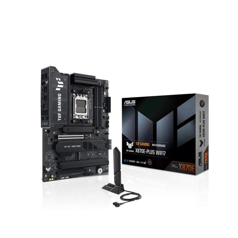 ASUS TUF GAMING X870E-PLUS WIFI7 AM5 DDR5 256GB PCIe 5.0 4x M.2 WiFi 7 USB4