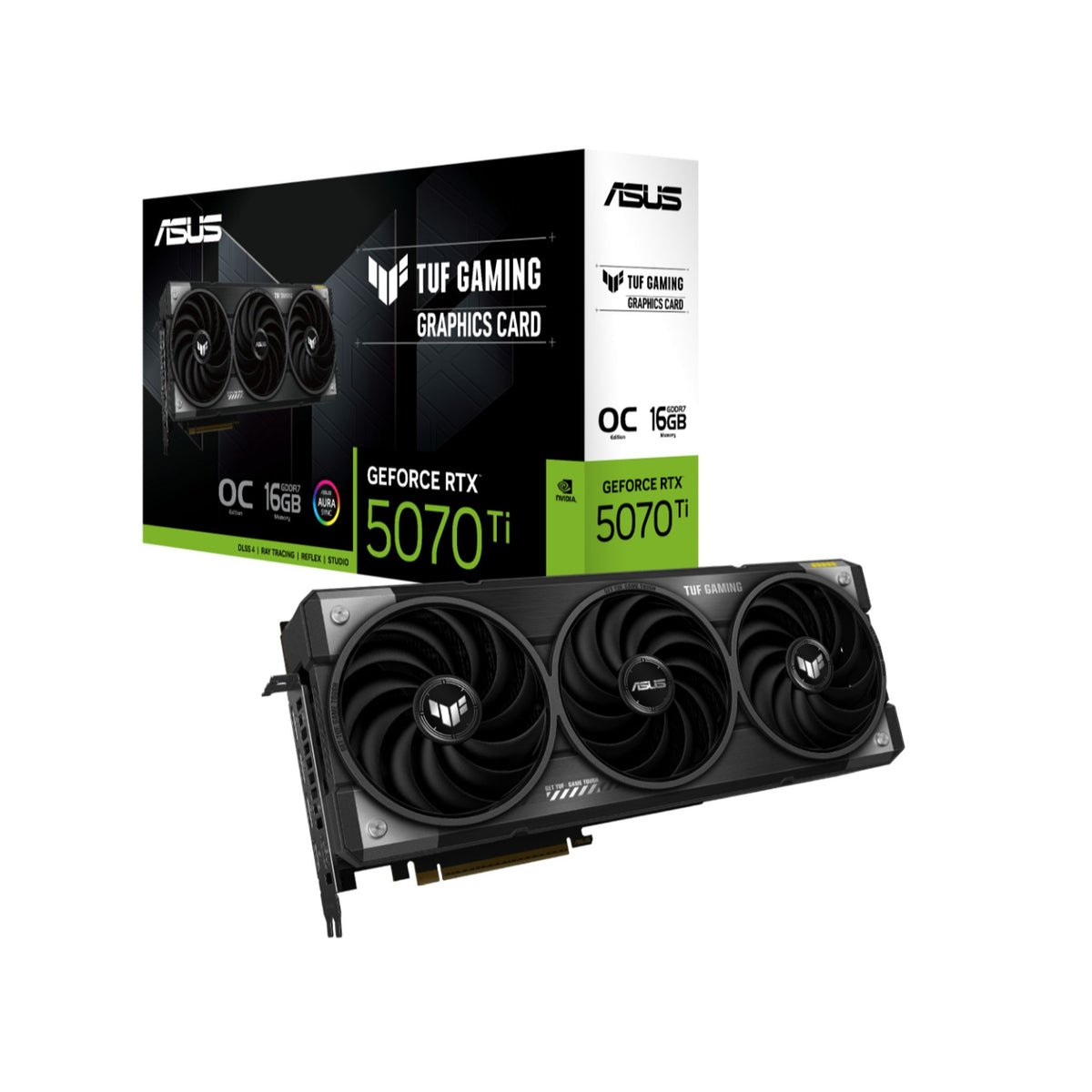 ASUS TUF RTX5070TI 16GB GDDR7 2588MHz Graphics Card