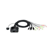 Aten 2-Port USB-C DisplayPort Hybrid KVM Switch