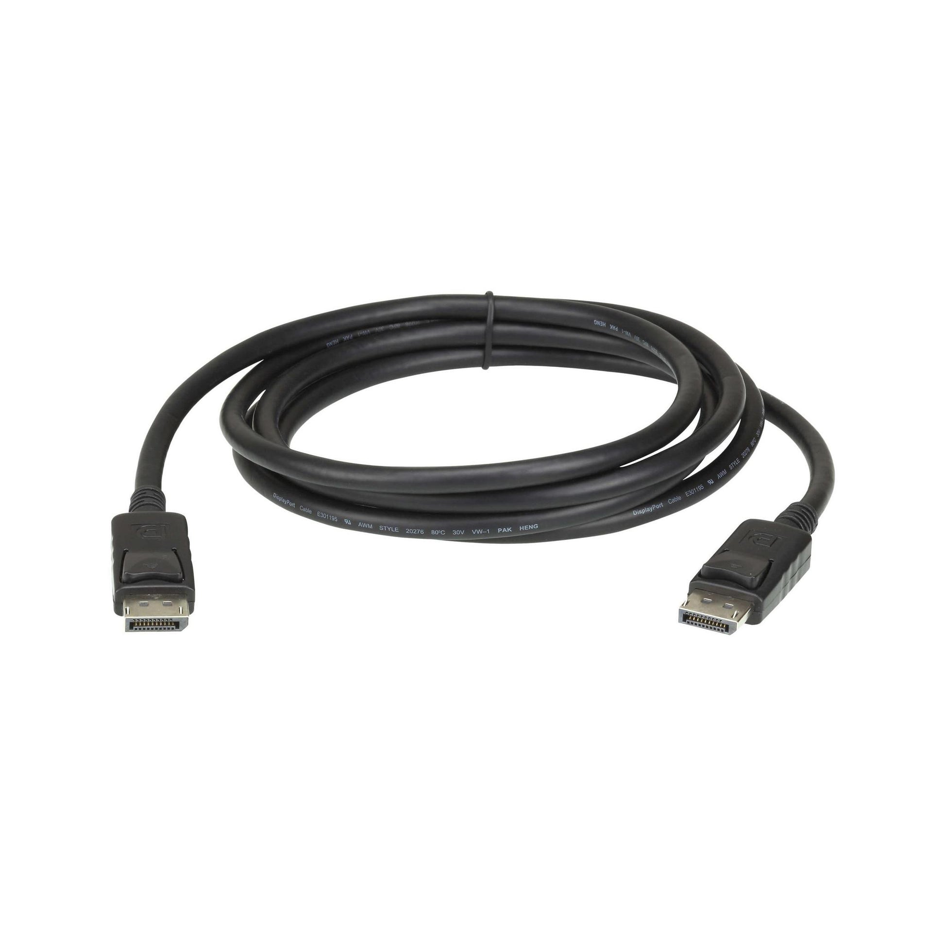 Aten 2m DisplayPort Cable supports up to 3840 x 2160 @ 60Hz 28 AWG copper wir...