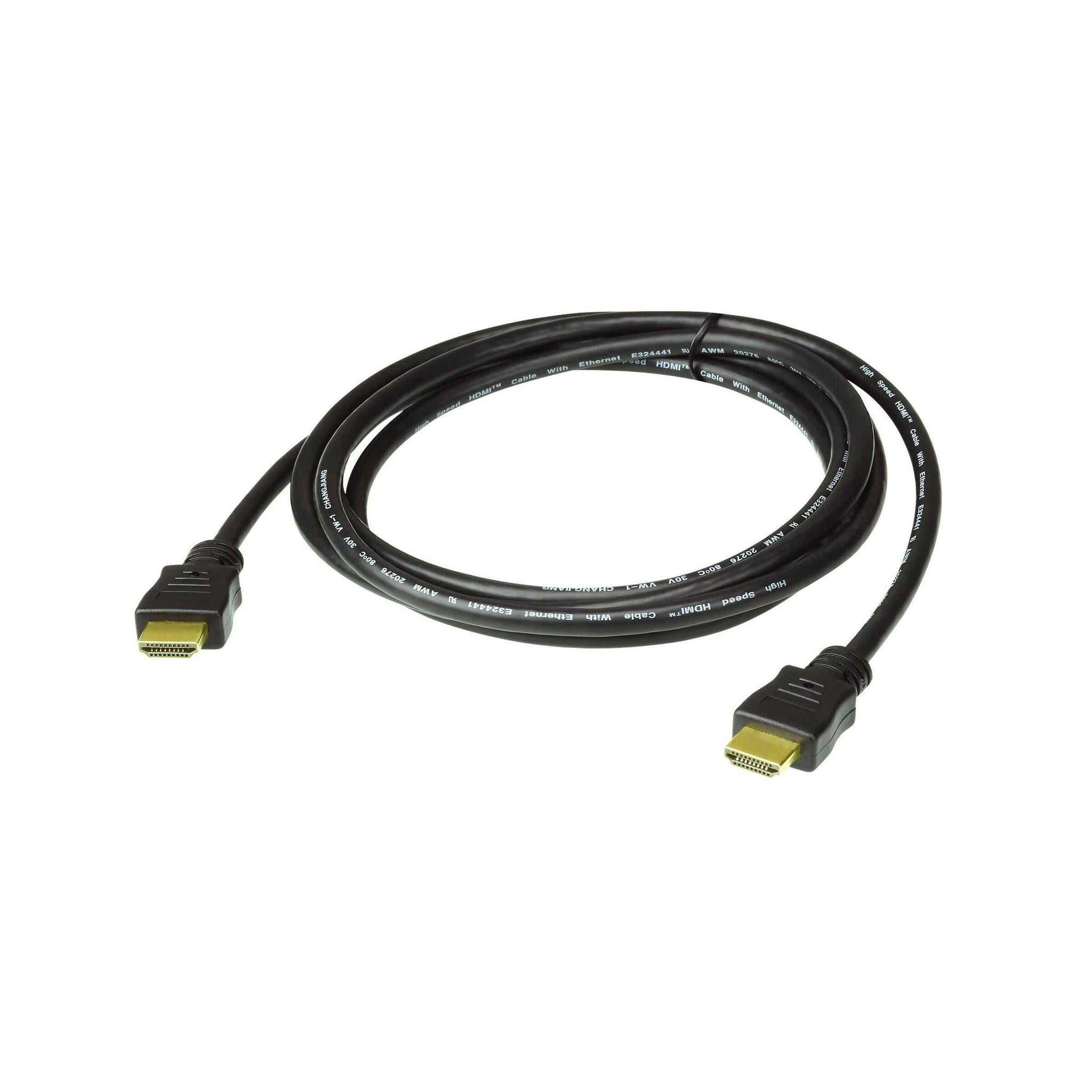 Aten 2M High Speed HDMI Cable with Ethernet 4K UHD